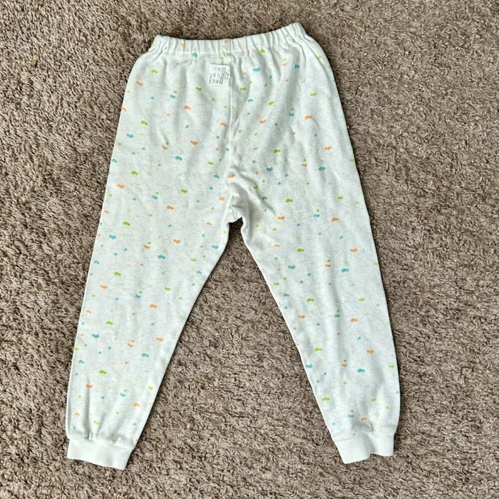 Lasi‎ Baby Kids Pajamas Set Long Sleeve Top Pants White Cloud Print 110/52